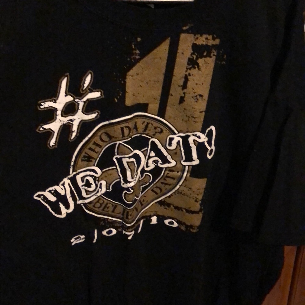 Saints shirt